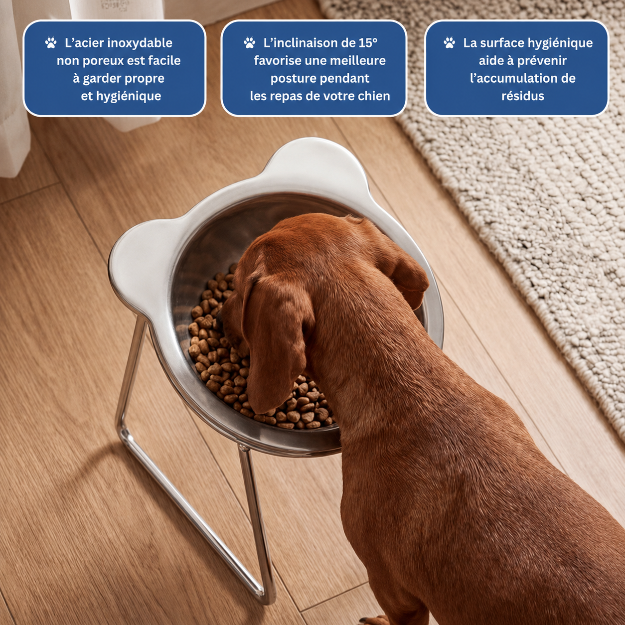 Gamelle orthopédique ErgoWoof™