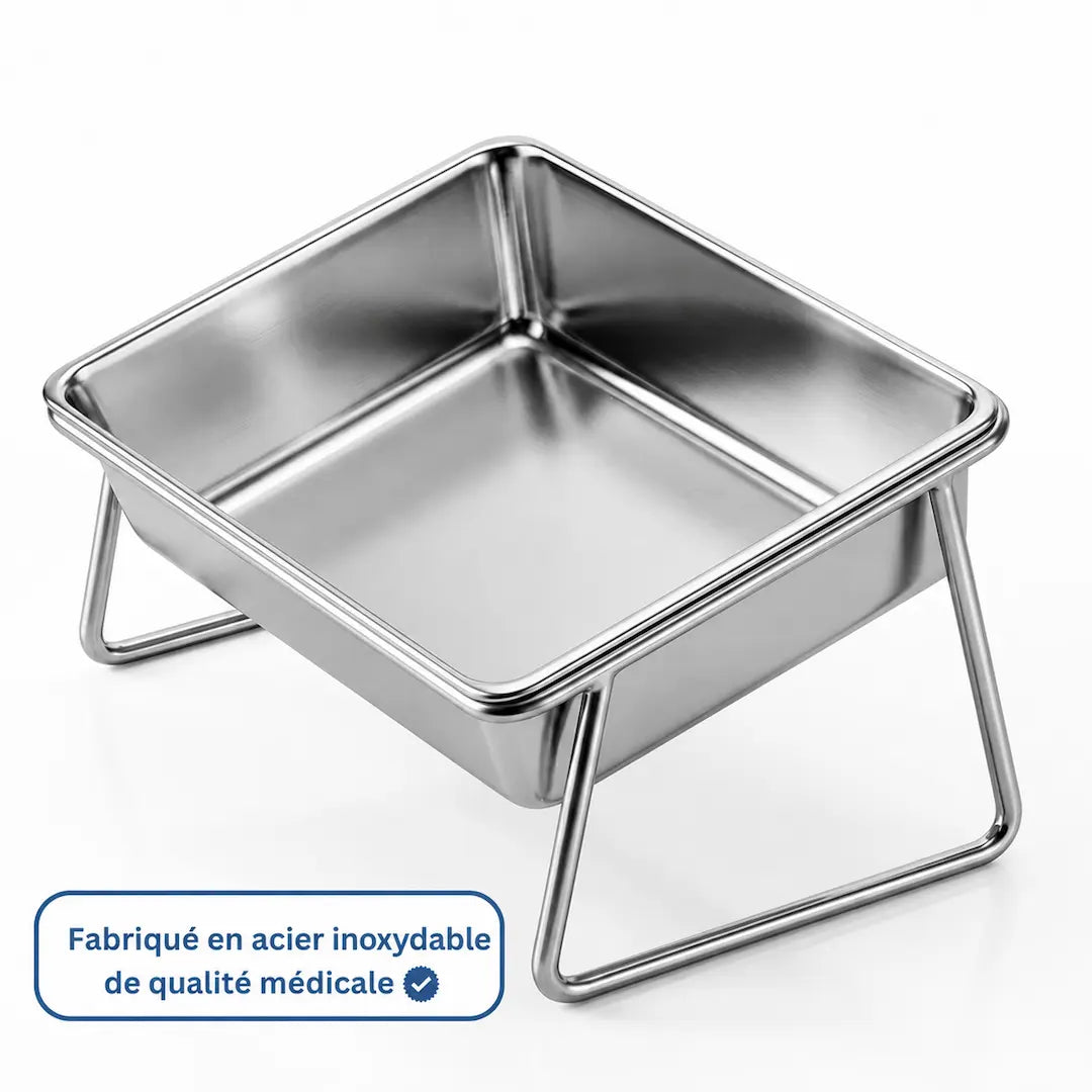 Gamelle orthopédique ErgoWoof™ — Grand Format