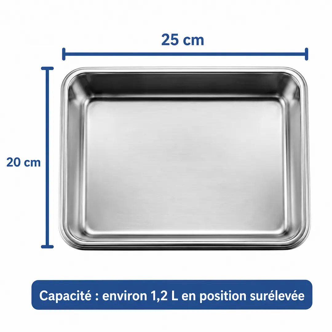 Gamelle orthopédique ErgoWoof™ — Grand Format