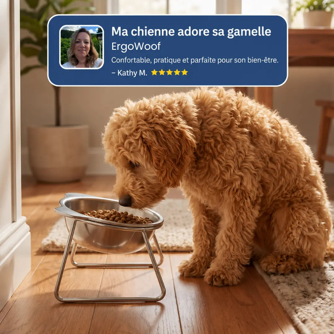 Gamelle orthopédique ErgoWoof™